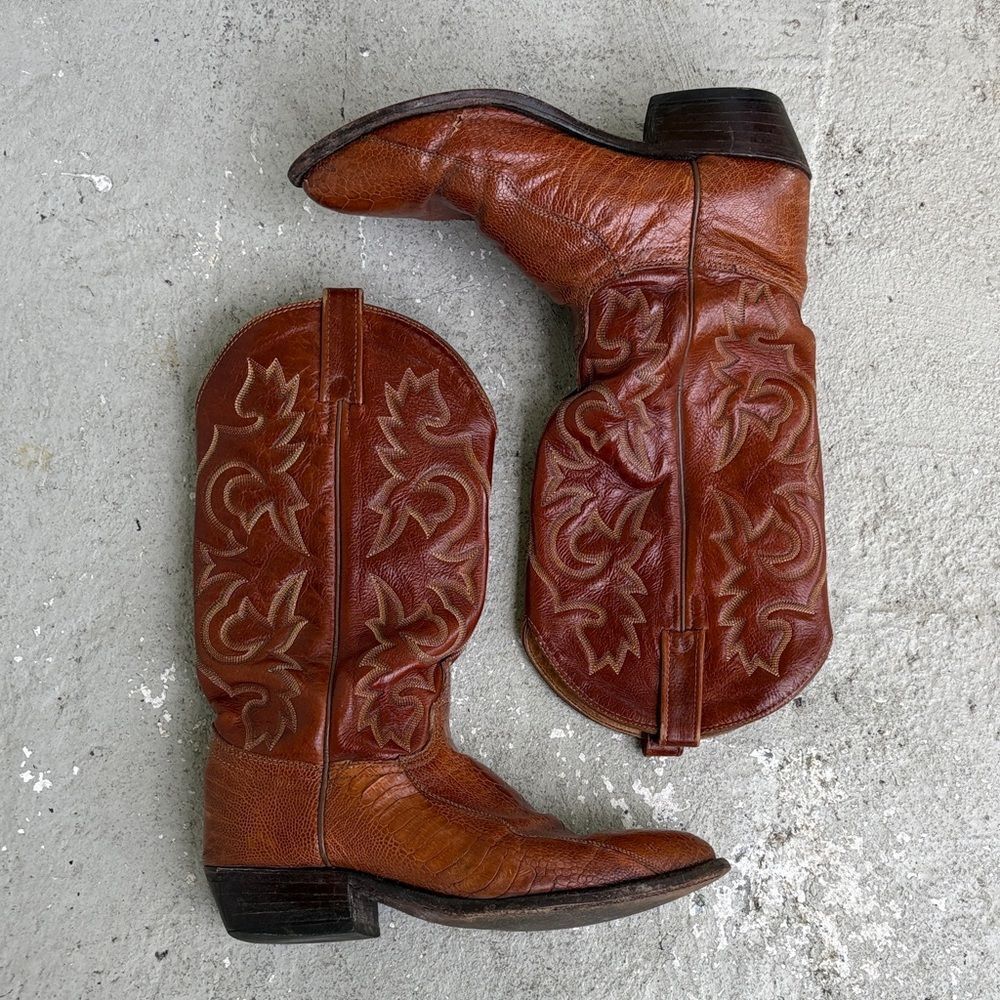 J Chisholm handcrafted cowboy boots